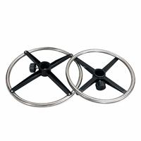 Base de chaise haute TEBAK, pièces de rechange pour chaise pivotante en aluminium, base de chaise moderne et stable provenant d'un fournisseur chinois
