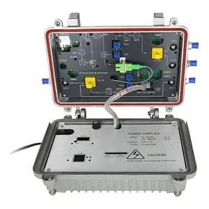 OR409室外4输出防水接收器MMIC光节点有线电视光纤接收器