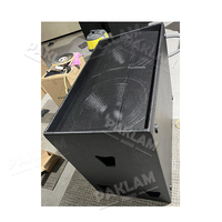 PAKLAM AUDIOI Dual 18 pouces Subwoofer Line Array Pro Sound Speaker System avec amplificateur de puissance Full Set Professional Stage Music