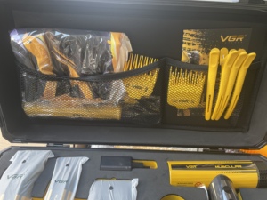 <span class=keywords><strong>Tondeuse</strong></span> à cheveux professionnelle rechargeable pour hommes Vgr V-285 S4 4 en 1 avec moteur BLDC 9000 tr/min - Product Image 6