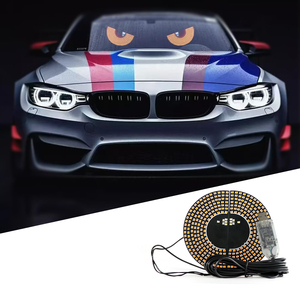 <span class=keywords><strong>Auto</strong></span> universale ha condotto gli occhi del demone decorativi luminosi creativi e luminosi per <span class=keywords><strong>auto</strong></span> con occhi arrabbiati luce USB motorizzata decorazione del parabrezza - Product Image 1