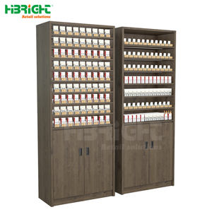 Étagère vitrine de supermarché innovante avec étagères réglables et design de boîte à lumière inférieure - Product Image 2