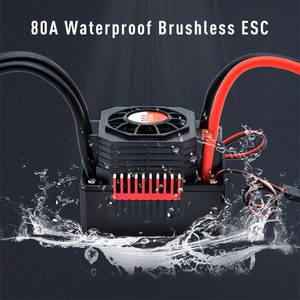 ESC sans balais 25A 35A 45A 60A 80A 120A 150A avec connecteur XT60 pour Crawler Buggy RC 1/10 1/8 - Product Image 6
