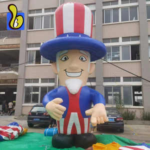 Mascotte portatile gonfiabile <span class=keywords><strong>zio</strong></span> Sam figura, Parade Festival decorazione gonfiabile Sam statua palloncino - Product Image 1