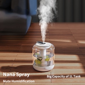 DESKTOP 1L Flower Fruit Mist <b>Humidifier</b> Diffuser Battery Portable Fragrance Diffuser Luxury air <b>Humidifiers</b> - Product Image 4