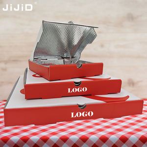 JiJiD – boîte à Pizza personnalisée bon marché de différentes tailles avec Logo, boîte à Pizza personnalisée ondulée, boîtes à Pizza en gros - Product Image 6