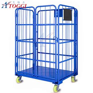 อีพ็อกซี่มือถือ4ประตูกรงรักษาความปลอดภัยกรงลวดตาข่ายม้วนสำหรับคลังสินค้า - Product Image 4