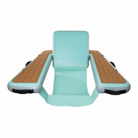 Siège Suspendu Confortable pour Utilisation en Mer, Certifié CE, en Matériaux Dropstitch+PVC+EVA, Personnalisé OEM pour Usine, pour Quai Gonflable