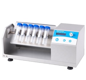 El <span class=keywords><strong>laboratorio</strong></span> de osciladores de vórtice multitubo utiliza un mezclador giratorio vertical de eje largo para mezclar osciladores - Product Image 1