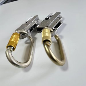 12mm 10mm Edelstahl-Drahtseil-Greifer Einziehbare Rettungsleine Absturzsicherung Industrie-Arbeitshöhe Seilgreifer Stahlkabel-Greifer - Product Image 4