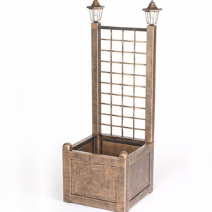 <strong>Trellis</strong> <strong>Planter</strong> <strong>With</strong> Solar Lanterns - Product Image 2