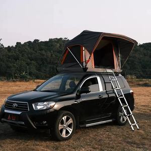 خيمة سقف السيارة القابلة للطي للتخييم في الهواء الطلق، تتسع لشخصين إلى ثلاثة أشخاص، مقاومة للماء، ذات عمود هيدروليكي تلقائي، مصنوعة من قماش أكسفورد - Product Image 1