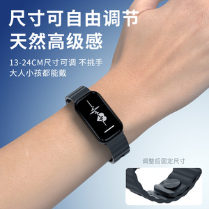 สมาร์ทวอทช์ วัดอัตราการเต้นของหัวใจ หน้าจอ OLED แบบสัมผัส ใช้ได้ทั้งชายและหญิง สำหรับสวมใส่ลำลอง ติดตามการออกกำลังกาย แบตเตอรี่ใช้งานได้นาน 4 วัน - Product Image 5