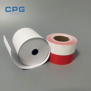 กระดาษความร้อนขนาด 3 1/8 นิ้ว 57 มม. ปลอดสาร BPA 70 แกรม สำหรับเครื่องพิมพ์ร้านอาหาร สีขาว สำหรับพิมพ์ใบเสร็จ จัดส่งตรงจากโรงงาน - Product Image 1