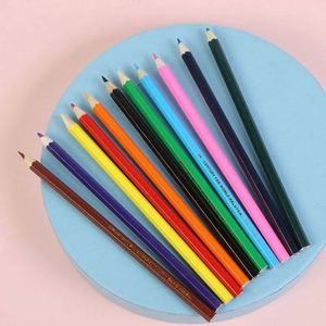 Juego de Lápices de Colores de Madera de Alta Calidad, 12 Colores, con Caja Metálica, Certificado EN71, para Niños, Escuela y Oficina - Product Image 3