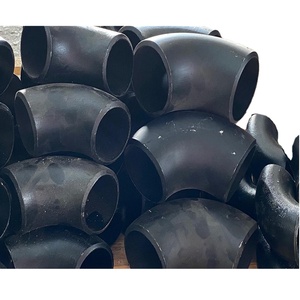 Coude à souder bout à bout à 90 degrés ASTM A234 WPB 50NB SCH160 |   Courbe de tuyau en acier robuste pour projets de tuyauterie industrielle de haute performance - Product Image 1