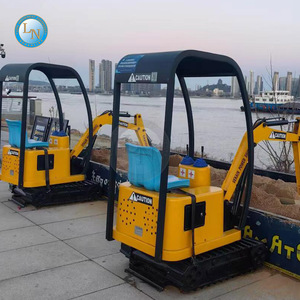 Mini Excavadora para Niños, Operada con Monedas, Nuevo Juguete de Diversión para Parques, Excavadora Infantil, Excavadora de Diversión para Niños - Product Image 1