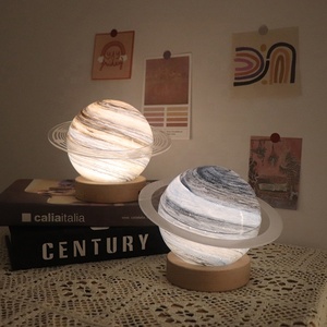 Lampe intelligente 3D à LED avec Base, interrupteur tactile, veilleuse en verre, Style populaire, veilleuse pour enfants - Product Image 5