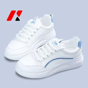 حذاء نسائي أبيض للبيع بالجملة حذاء رياضي للنساء للبنات من أحدث أزياء المصنع