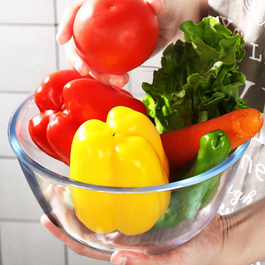 Youpin Aeofa — <span class=keywords><strong>bol</strong></span> en verre transparent résistant à la chaleur, pour salade, contenant en verre résistant à la chaleur, pour la maison - Product Image 4