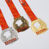 Course à pied, cyclisme et soccer personnalisé en métal marathon finisseur médaille course médailles fabricant