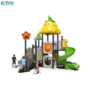 Trẻ Em Chủ Đề Công Viên Trượt Và Đu Mẫu Giáo Slide Sân Chơi Ngoài Trời Thiết Bị Mầm Non Trượt Nhựa Cho Trẻ Em - Product Image 1