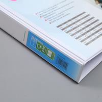Carpeta de Oficina de PVC de Múltiples Páginas, Simple, Blanca, con Logotipo Personalizado Impreso, Modelo 1021-03, Directo de Fábrica en China