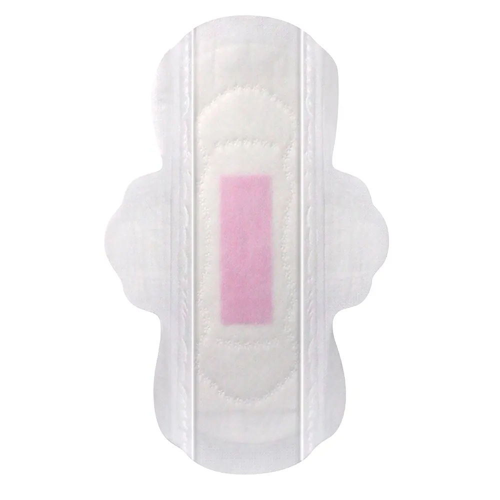 Wholesale Feminine Hygiene Products Super Absorbency Sanitary Pad Widewing Sanitary Napkin Female Menstrual Period Cotton PE Bag