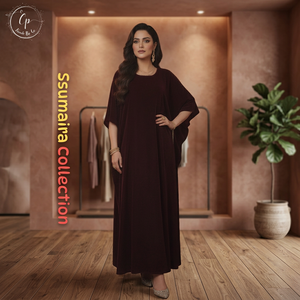 2025 Elegant Maroon Velvet Floor-Length <b>Sequin</b> Embroidery A-Line Muslim One-Shoulder Modest Luxury Evening Dress for Women Party - Product Image 2