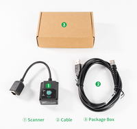 Escáner Lector de Códigos de Barras 2D OCR MRZ para Pasaportes Effon MS430 de Alta Calidad y Bajo Costo, en Stock, Fácil de Usar para Aeropuertos y Tiendas Libres de Impuestos