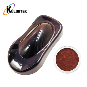 Polvo de Pigmento Camaleón Negro-Rojo Kolortek, <span class=keywords><strong>Efecto</strong></span> Ultra <span class=keywords><strong>Cromo</strong></span> para Pintura Automotriz y Proyectos de Bricolaje - Product Image 5