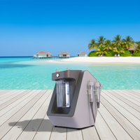 Nouvel appareil de beauté 4-en-1 Aqua Peel Jet portable pour l'élimination des points noirs, jet d'oxygène, peeling aquatique, appareil de beauté pour salon