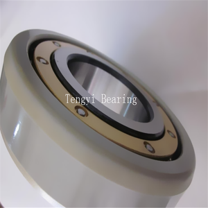 NU313ECM C3 SQ77 Rodamiento de rodillos cilíndricos con aislamiento eléctrico NU N NUP NJ 313 E M ECML ECM NU313 NU313EM C3 <span class=keywords><strong>C4</strong></span> - Product Image 3