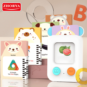 Zhorya 112 <strong>Flashcards</strong> 224 Words <strong>Talking</strong> Flash Cards Learning Machines Toys for Kids - Product Image 2