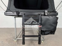 Tente de toit triangulaire en aluminium - Coque à faible dragée thermique 210 cm, 3000 cycles hydrauliques, OEM