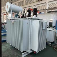 Transformador de Distribución Trifásico Sumergido en Aceite de 3000KVA con Tanque de Conservación de Aceite, 220V 35KV, Grupo Vectorial Dyn11, Enfriamiento ONAN, IEC