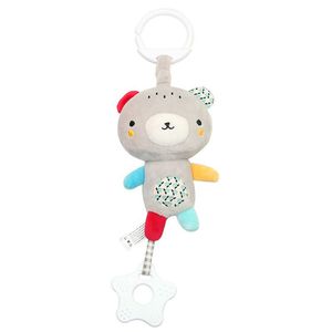 Juguete Musical de Peluche Súper Suave con Mecanismo de Movimiento y Sonido, Colgante de Dentición de Oso y Conejo para Bebés de 0 a 24 Meses - Venta al por Mayor para Exportación - Product Image 2