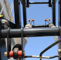 Plateforme élévatrice à ciseaux électrique mobile, plateforme de travail aérien hydraulique, garde-corps de 1000 mm, hauteur maximale de 6000 mm pour entrepôt
