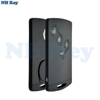 Clé à distance sans clé pour Renault Megane Fluence Laguna Scenic Clio Captur Koleos 433MHz ID46-PCF7952/4A-7953