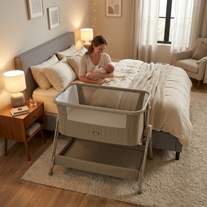 Lit cododo bébé à bascule avec grand panier, berceau pour nouveau-né, vente en gros d'usine - Product Image 1