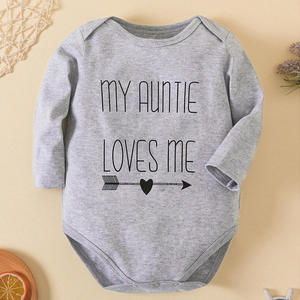 Fábrica al por mayor nuevo mameluco triangular de manga larga 100% algodón bebé mono traje de gateo para primavera otoño conjuntos de <span class=keywords><strong>ropa</strong></span> de bebé - Product Image 4