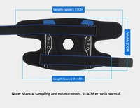 Genouillères OEM à double plaque en aluminium, réglables, avec compression, soutien rotulien, absorption des chocs, respirantes, protection sportive antidérapante