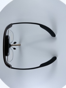 Gafas AR con cable, control táctil, color negro, dispositivo de gafas inteligentes AR para reuniones, viajes, conexión instantánea con el teléfono móvil. - Product Image 2