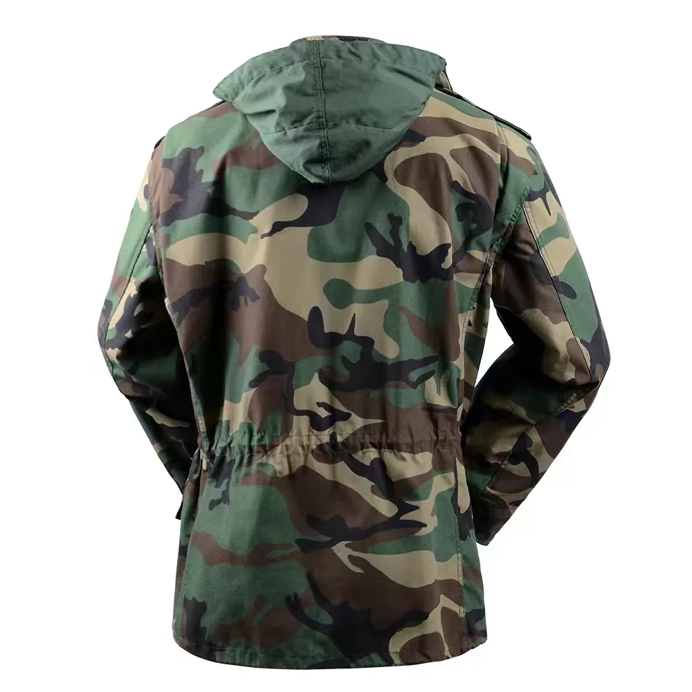 Jacket high quality for men slim fit tactical Jacket big and tall camouflage fatigue jacket