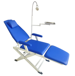 Unidad de silla <span class=keywords><strong>dental</strong></span> portátil/silla <span class=keywords><strong>dental</strong></span> móvil/silla <span class=keywords><strong>dental</strong></span> plegable con lámpara de luz LED de funcionamiento y <span class=keywords><strong>bandeja</strong></span> - Product Image 1