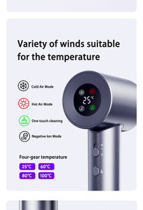 Nouvelle Arrivée Brosse Sèche-<span class=keywords><strong>Cheveux</strong></span> Ionique Lissante et Bouclante 3 Vitesses 1600W Usage Hôtelier avec Buse Concentrante Sèche-<span class=keywords><strong>Cheveux</strong></span> de Voyage - Product Image 2