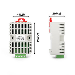 جهاز استشعار درجة الحرارة والرطوبة للتركيب على قضبان DIN مع واجهة RS485 وبروتوكول Modbus-RTU، جهاز إرسال وتحكم صناعي في درجة الحرارة والرطوبة - Product Image 4