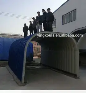Mesin Konstruksi pembentuk gulungan atap lengkungan profil lebar lengkungan K Longshun