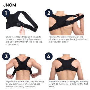 Attelle <span class=keywords><strong>de</strong></span> soutien <span class=keywords><strong>de</strong></span> la colonne vertébrale supérieure, du cou, des épaules et <span class=keywords><strong>de</strong></span> la clavicule en néoprène réglable avec logo personnalisé, soulagement <span class=keywords><strong>de</strong></span> la douleur, <span class=keywords><strong>correcteur</strong></span> <span class=keywords><strong>de</strong></span> <span class=keywords><strong>posture</strong></span> - Product Image 2