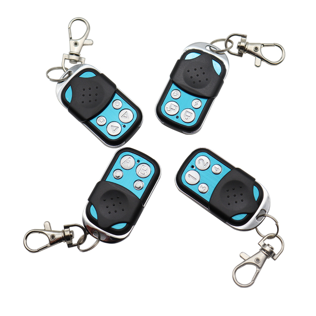 4 Key 433.92 Mhz Consumer Electronics Garage Gate Door Opener Duplicator Remote Controller 433MHZ Clone Cloning Code for Car